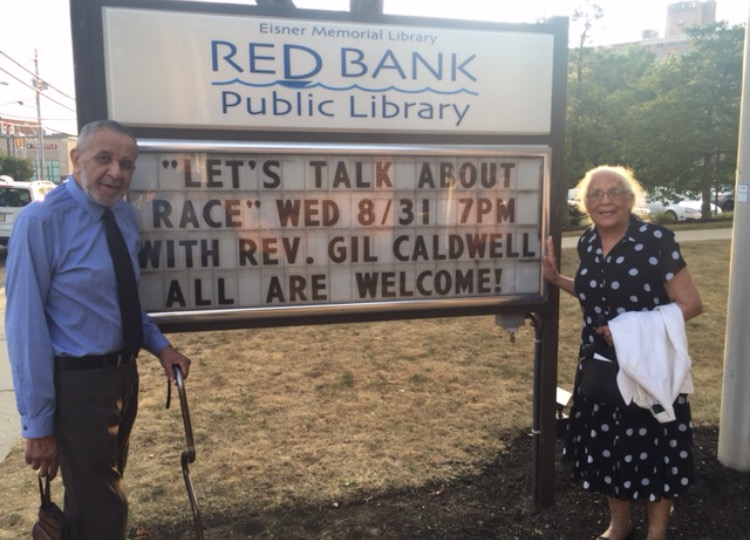 ev. Gilbert H. Caldwell and wife, Grace D. Caldwell in Red Bank, New Jersey.
