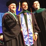 TouroCOM Harlem Dean Dr. David Forstein, graduate, Keynote Speaker Dr. Clint Adams